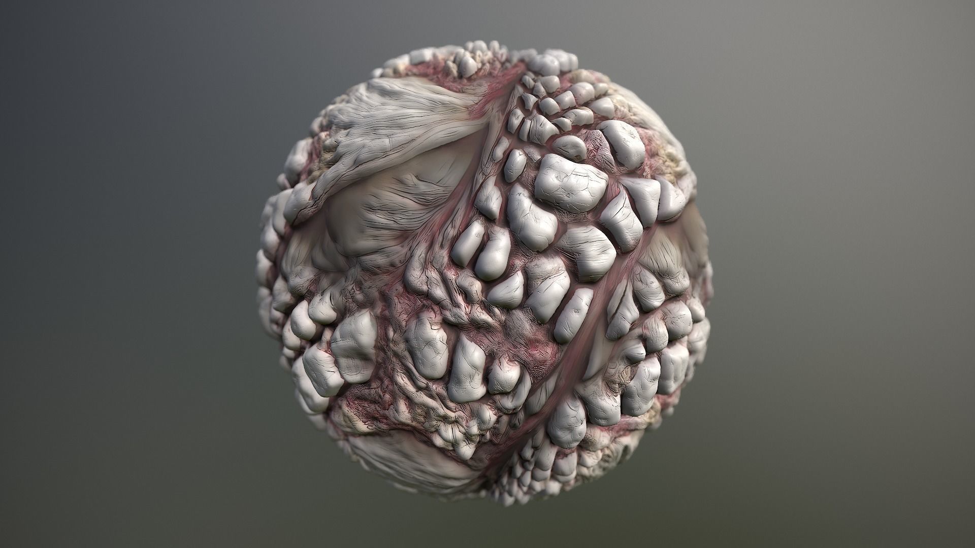 Material Skin Monster 1 Seamless PBR Texture Texture_13