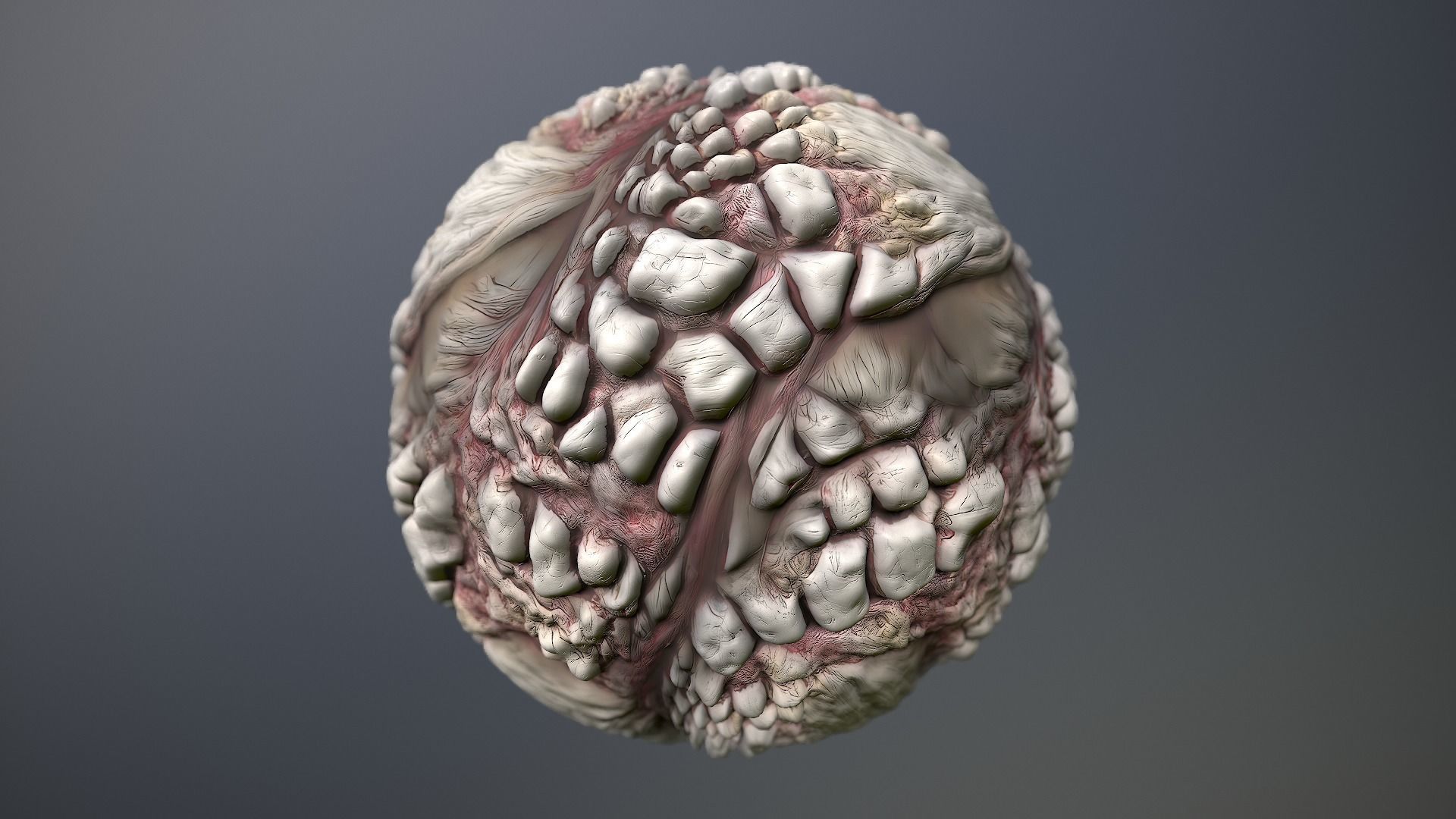 Material Skin Monster 1 Seamless PBR Texture Texture_10