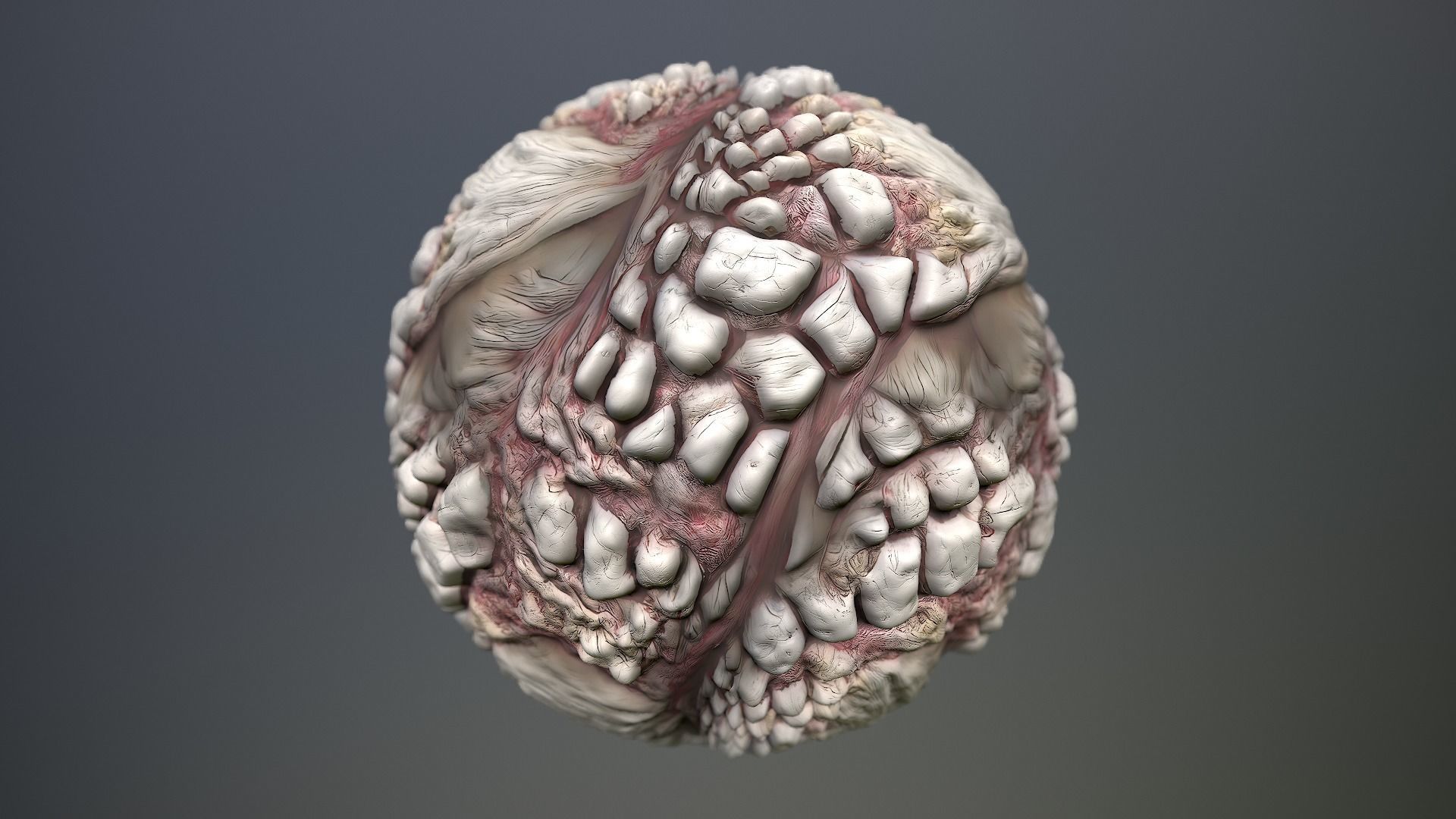 Material Skin Monster 1 Seamless PBR Texture Texture_12