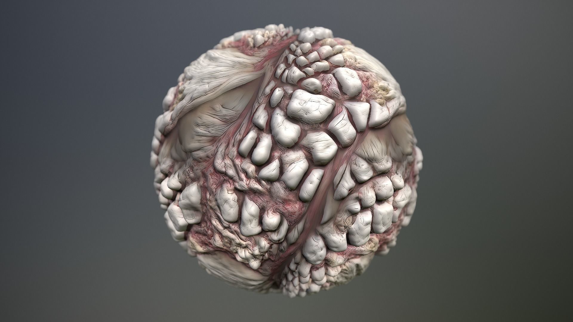 Material Skin Monster 1 Seamless PBR Texture Texture_14