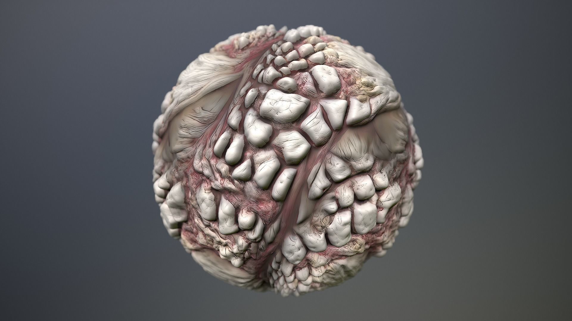 Material Skin Monster 1 Seamless PBR Texture Texture_11