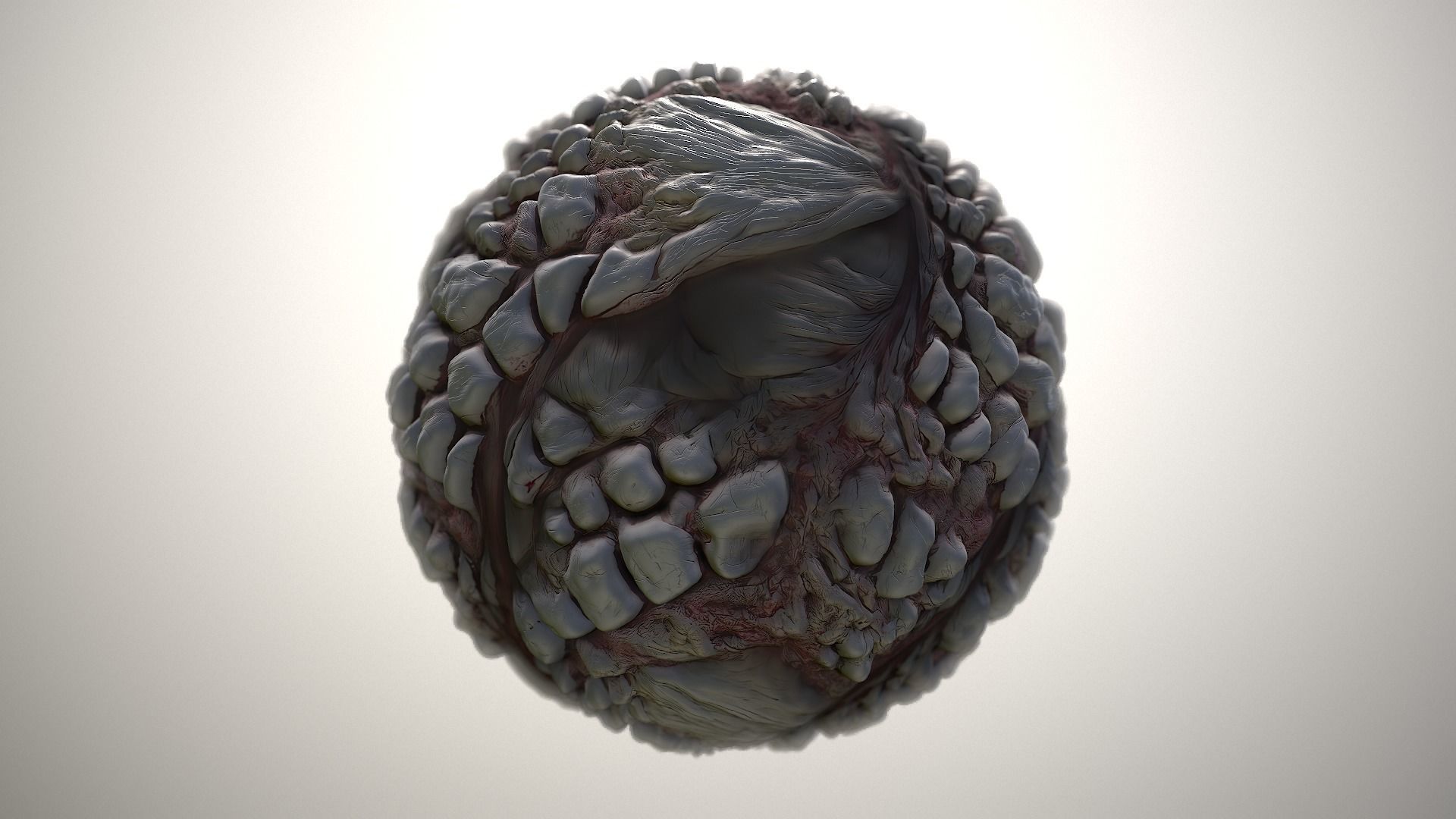 Material Skin Monster 1 Seamless PBR Texture Texture_21