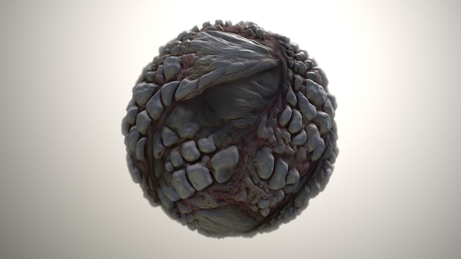 Material Skin Monster 1 Seamless PBR Texture Texture_20