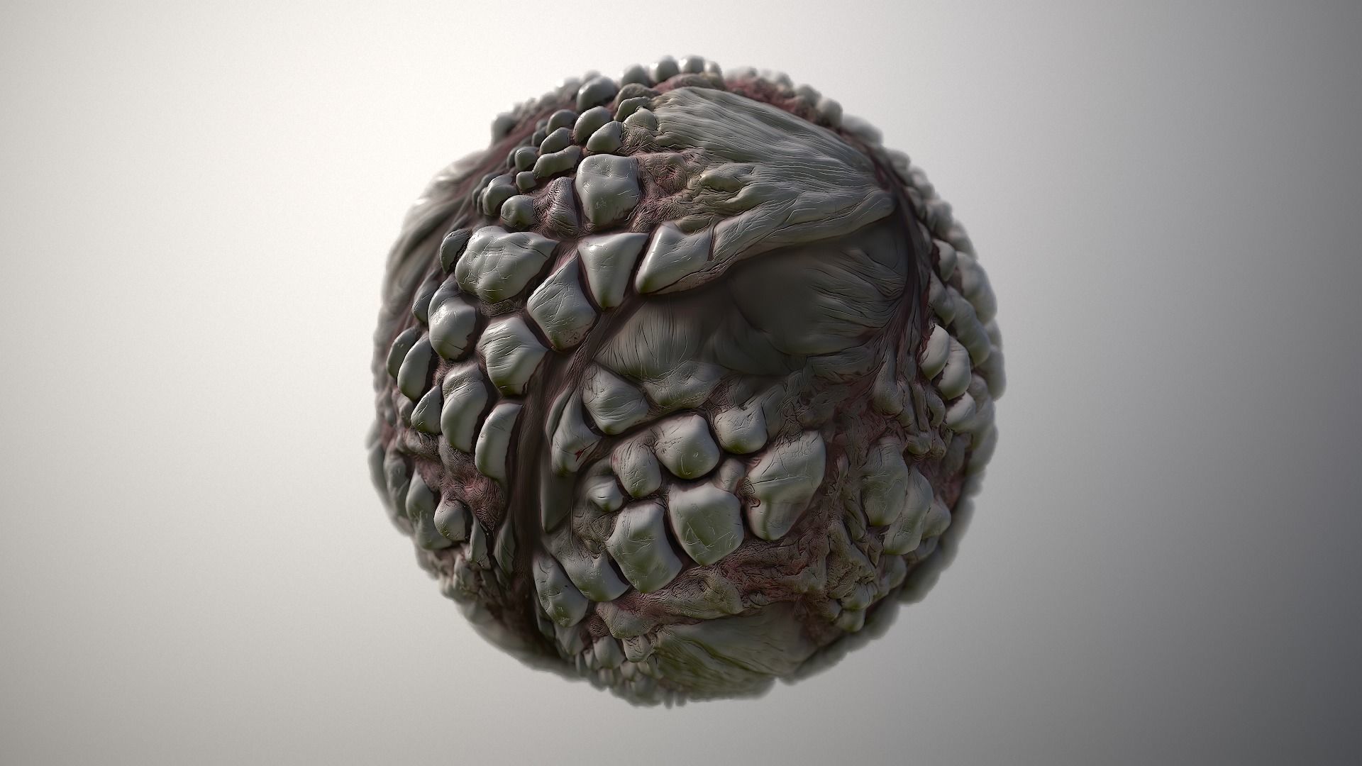 Material Skin Monster 1 Seamless PBR Texture Texture_5