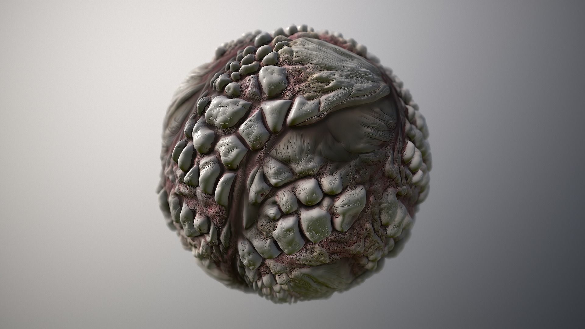 Material Skin Monster 1 Seamless PBR Texture Texture_6