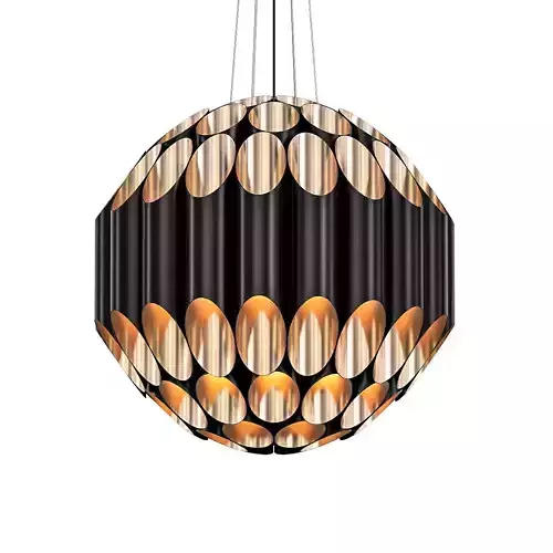 KRAVITZ modern pendant light - gold