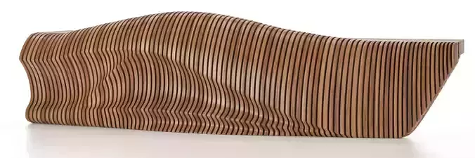 Wooden Reception Desk