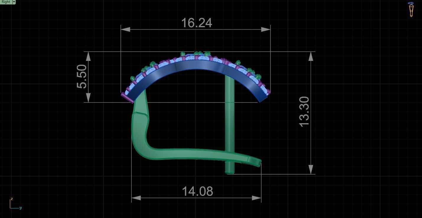 Earrings 3dmodel printable 3D print model_2