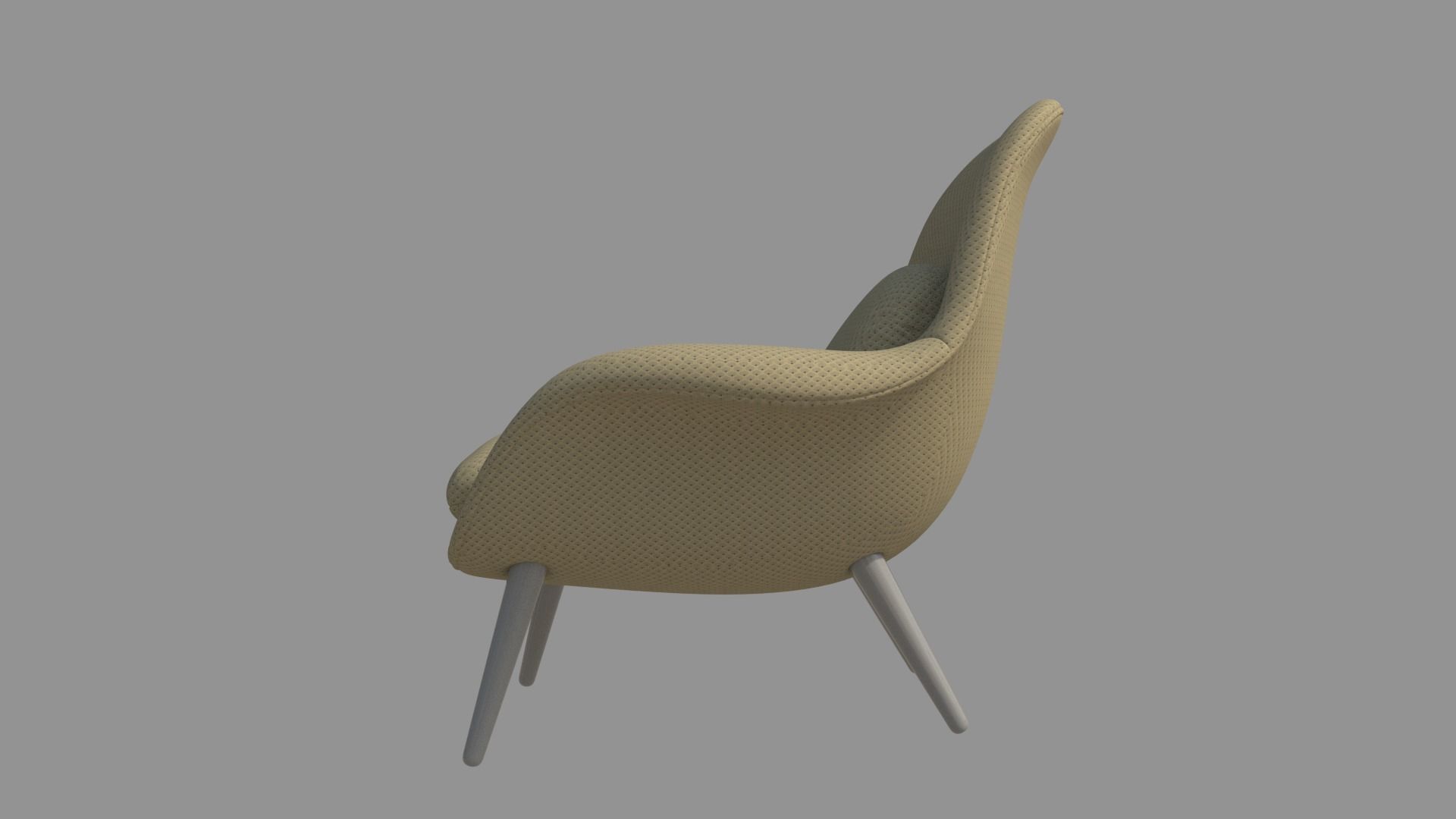 Dining Chair  3D model_4
