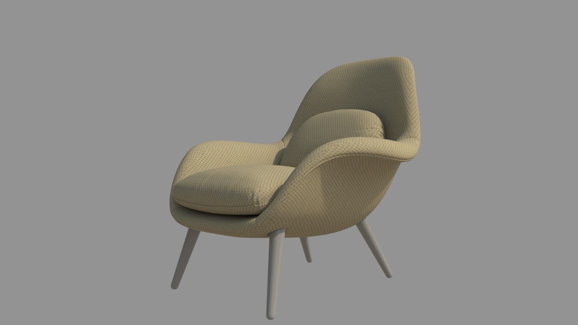 Dining Chair  3D model_3