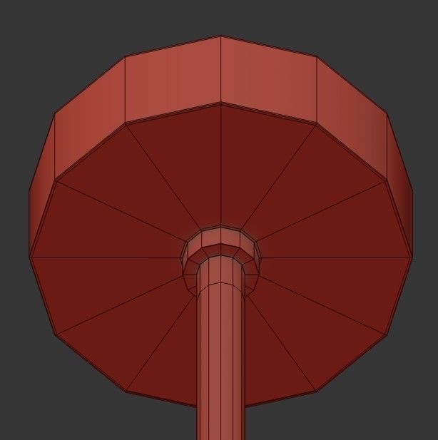 SL025 modern chandelier in brass 3D model_3