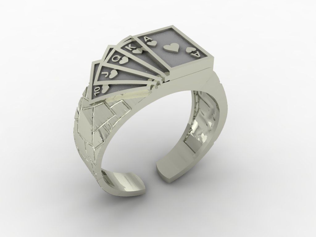 Play-CardRing-335 3D print model_3