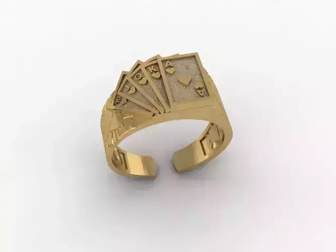Play-CardRing-335 3D print model