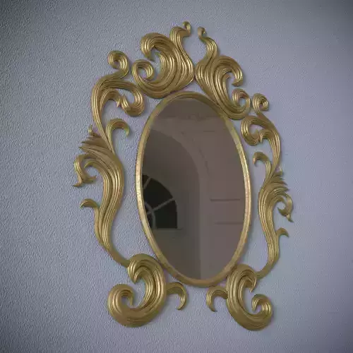 Ornamental Vintage Mirror