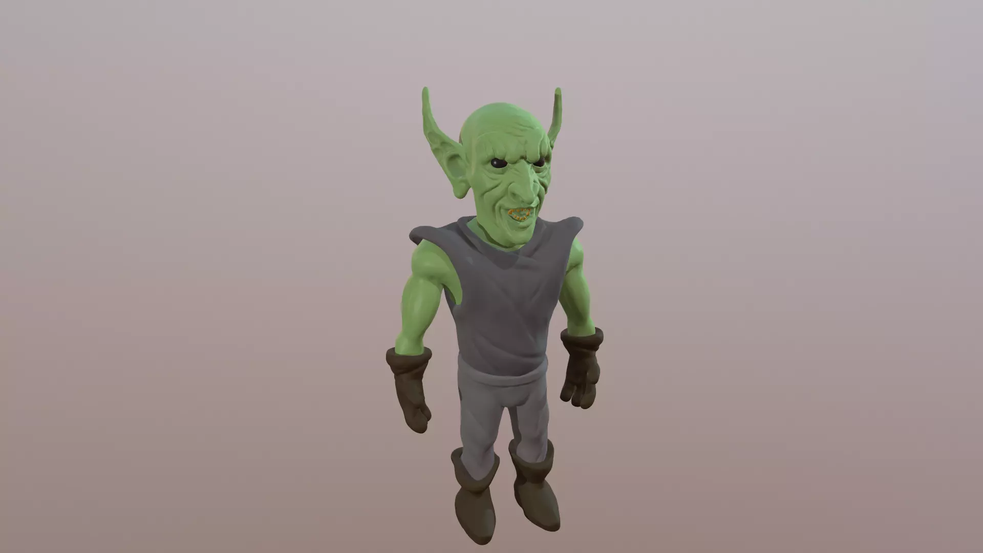 Fantasy creature 3D model_0