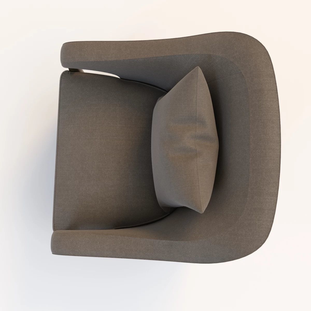 Baker Hermano Chair 3D model_8