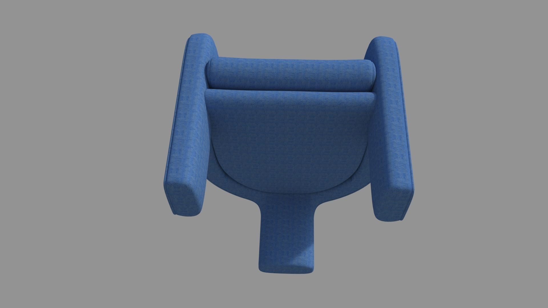 Armchairs - Single Sofa  3D model_4