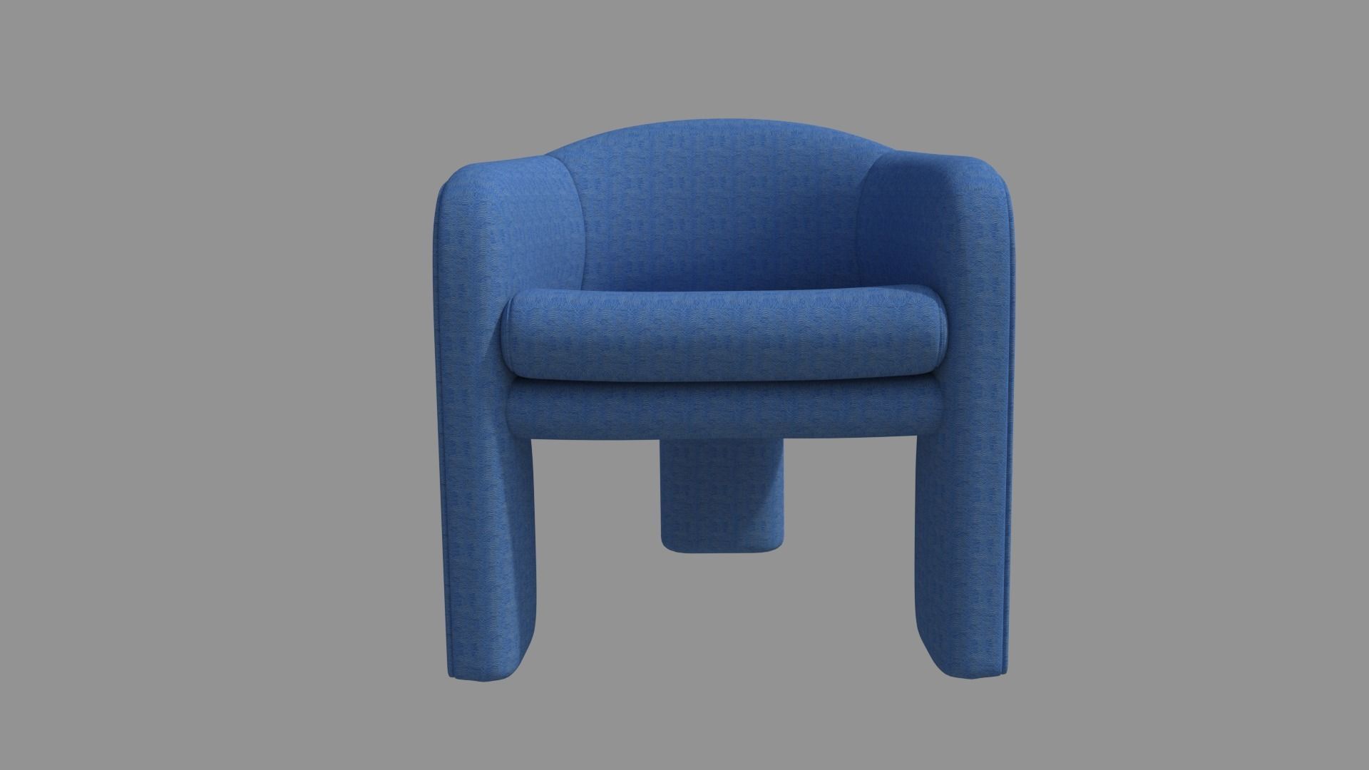 Armchairs - Single Sofa  3D model_3