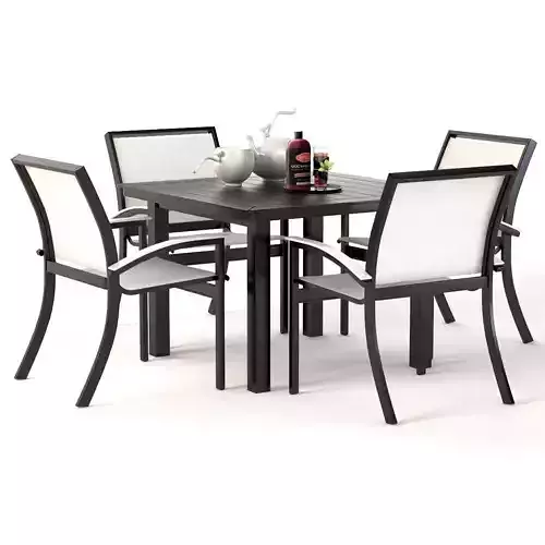 Bazza Dining Chair and Table Set