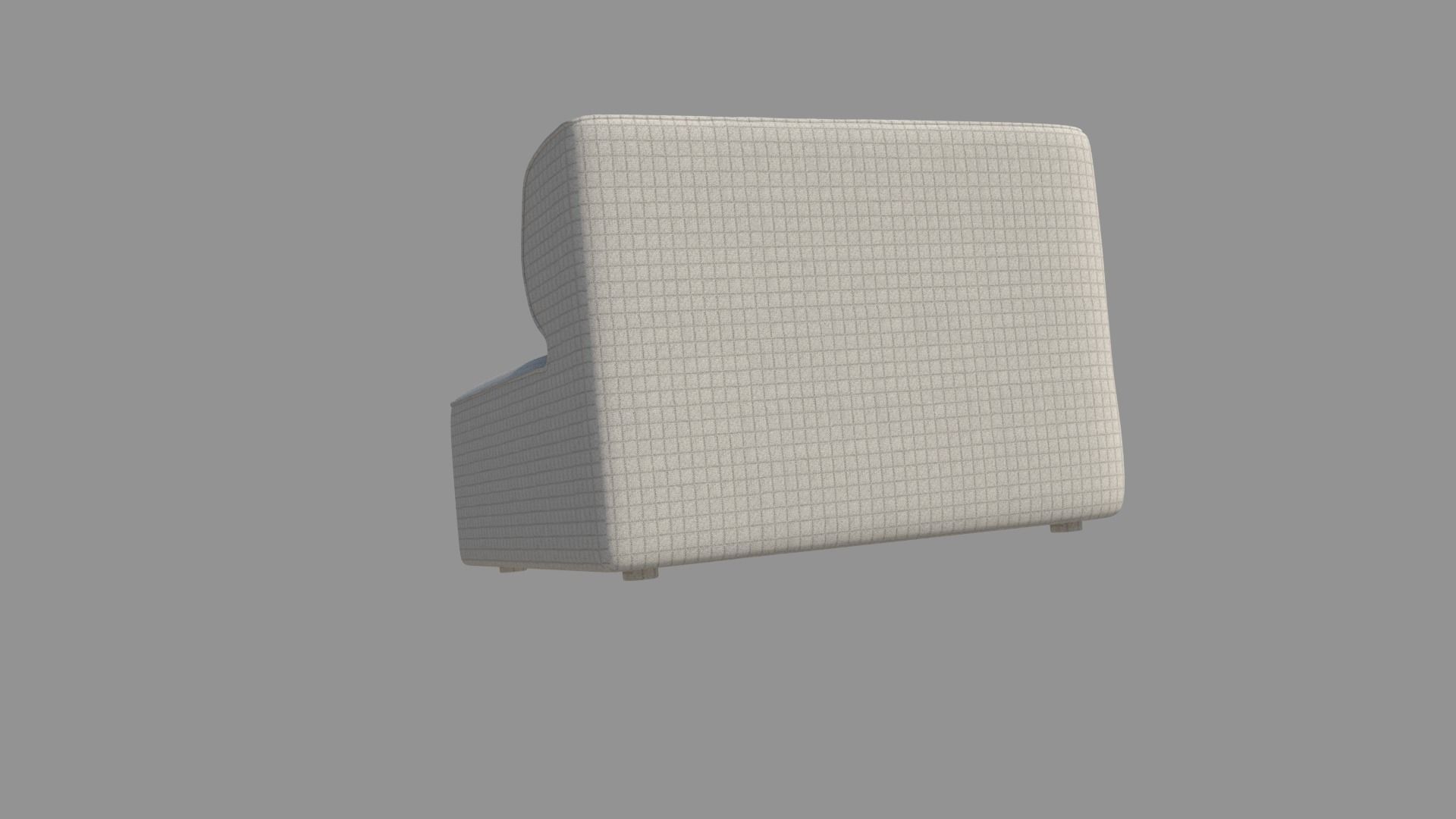 Single Sofa Chair 3D model_4