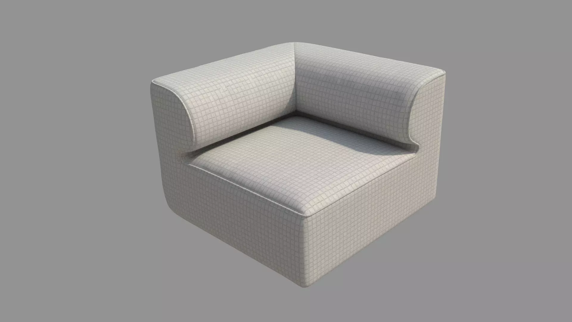 Single Sofa Chair 3D model_0