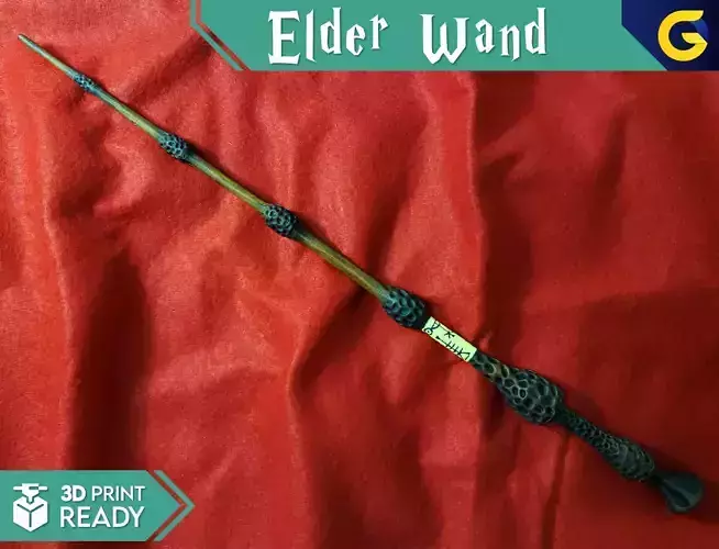Elder Wand - Albus Dumbledore 3D print model