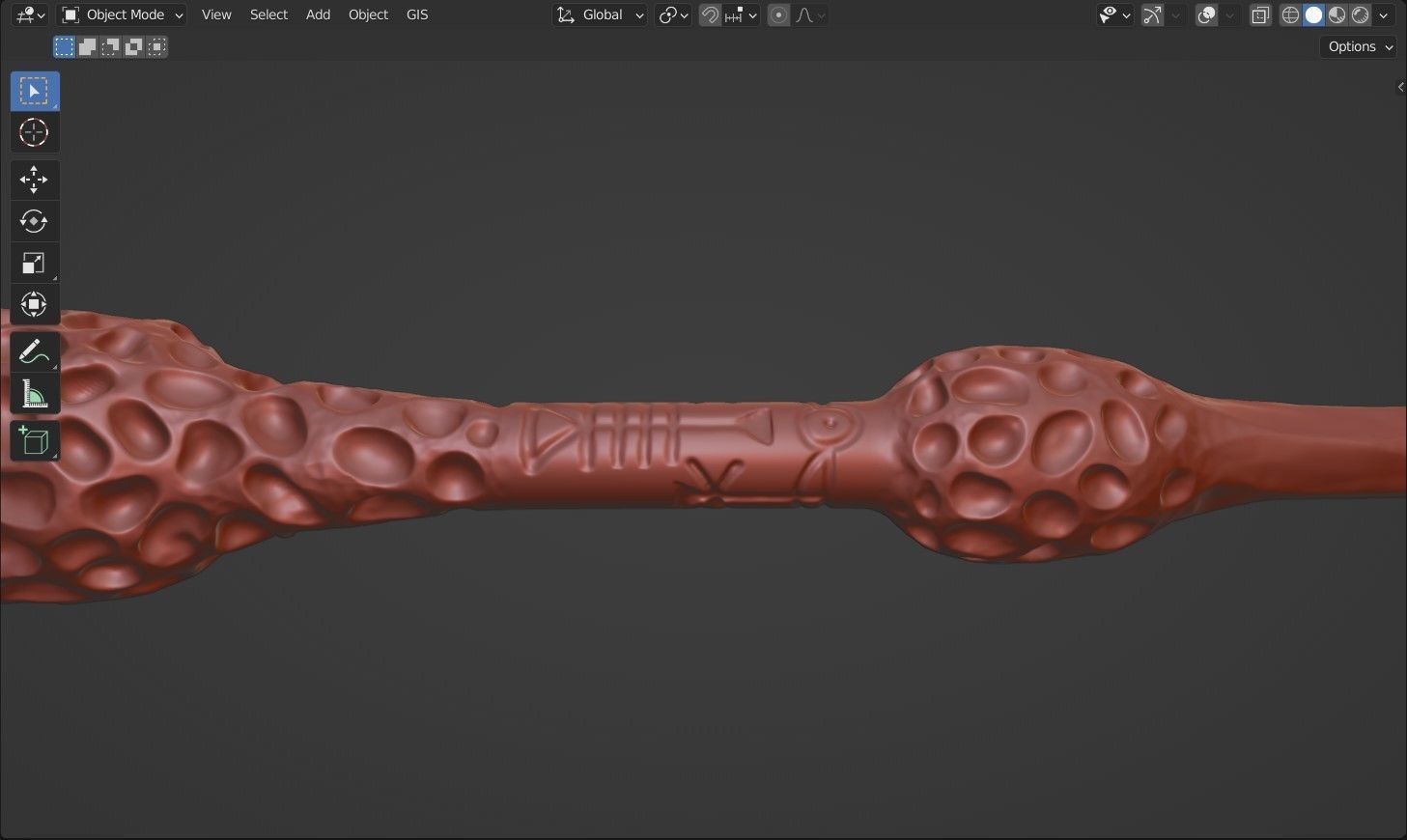 Elder Wand - Albus Dumbledore 3D print model_3