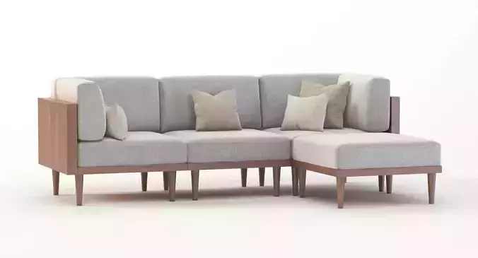 Bellanest Soto Modular Sectional Sofa Chaise corner module