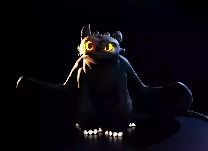 Toothless Figure