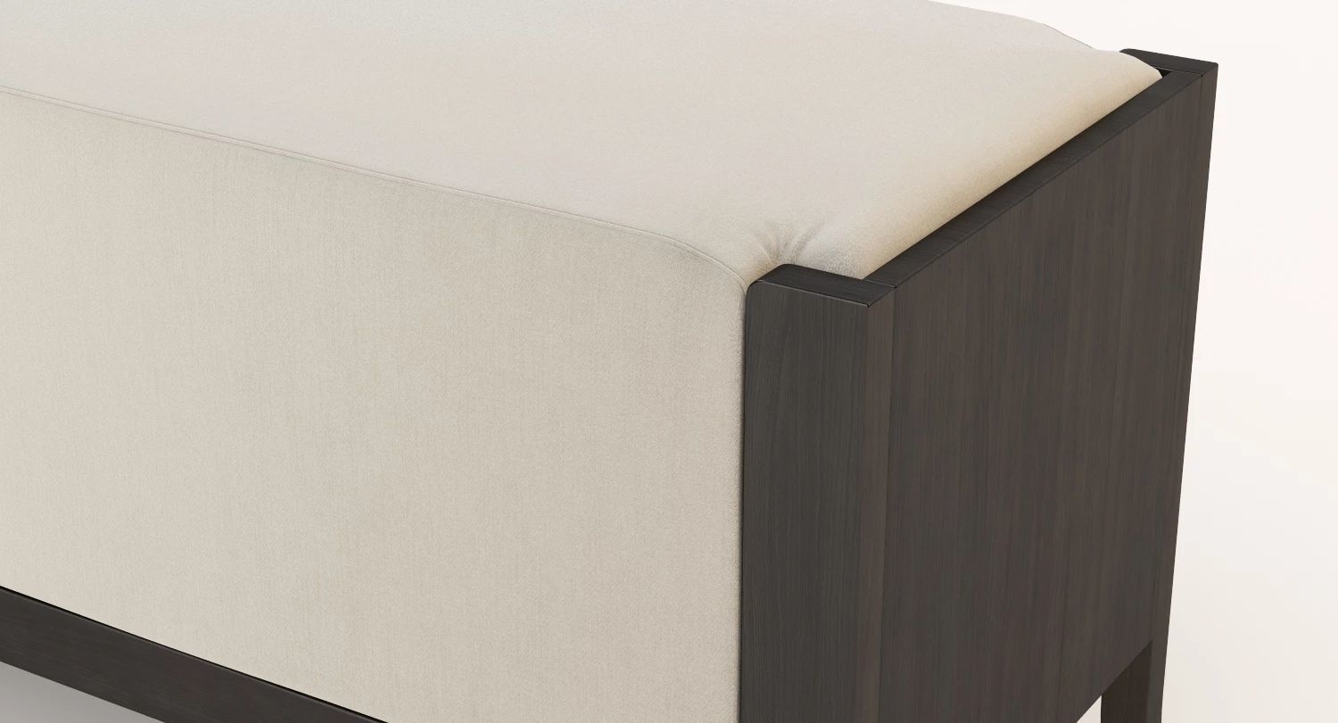 Bernhardt Haven Bench 3D model_6