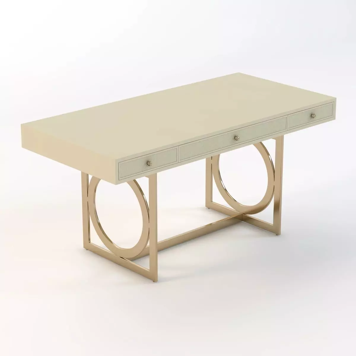 Bernhardt salon desk v1 3D model_0