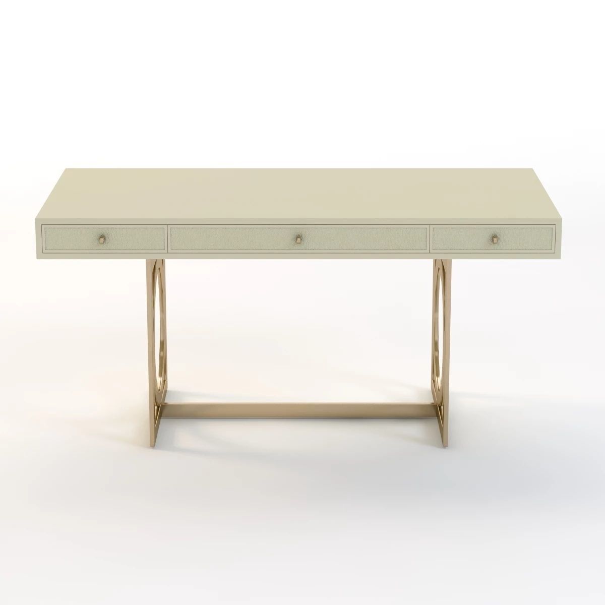 Bernhardt salon desk v1 3D model_2