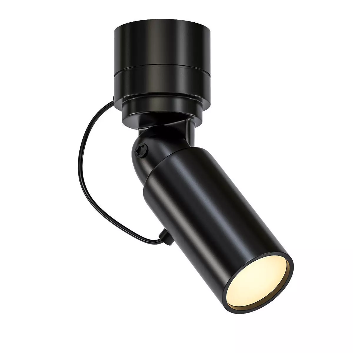 GU10-S dimmable led track light 3D model_0