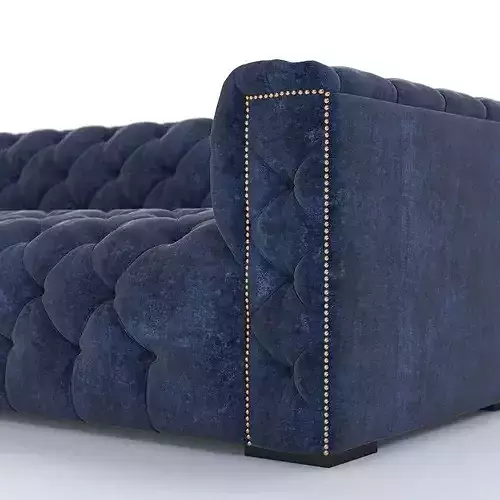 Beverly Tufted Sofa 3D model 6