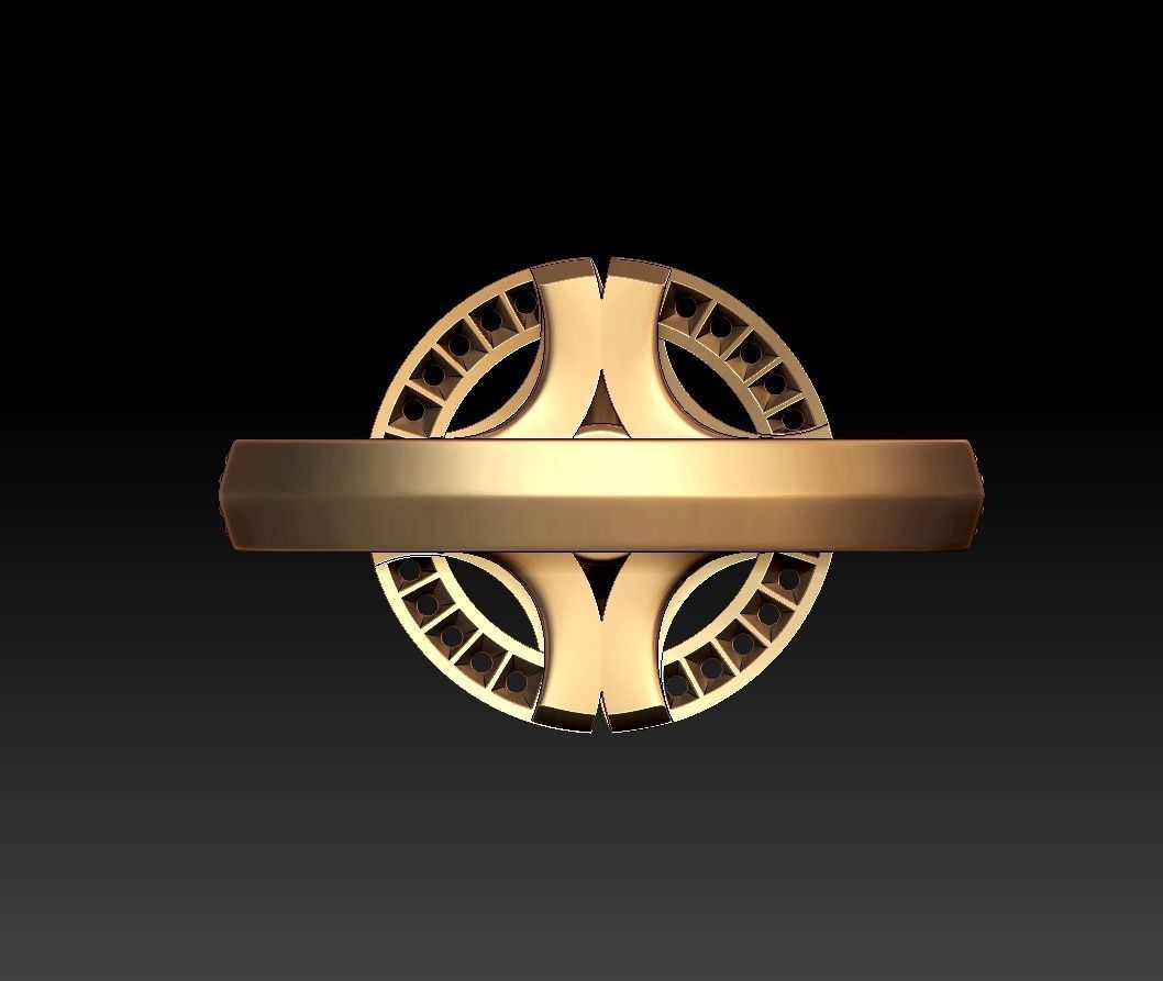 Gala Diamond Ring 3D print model_14