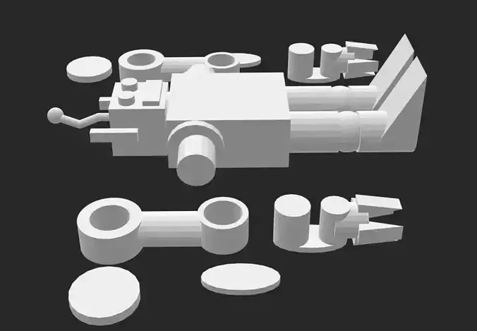Toy Robot 3D print model