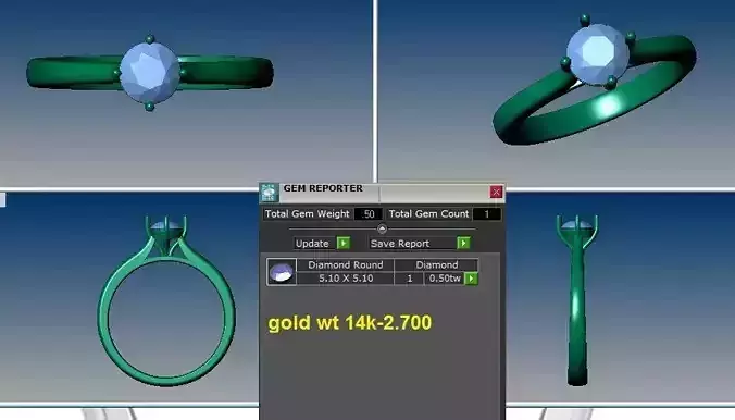 classic solitaire engagement ring