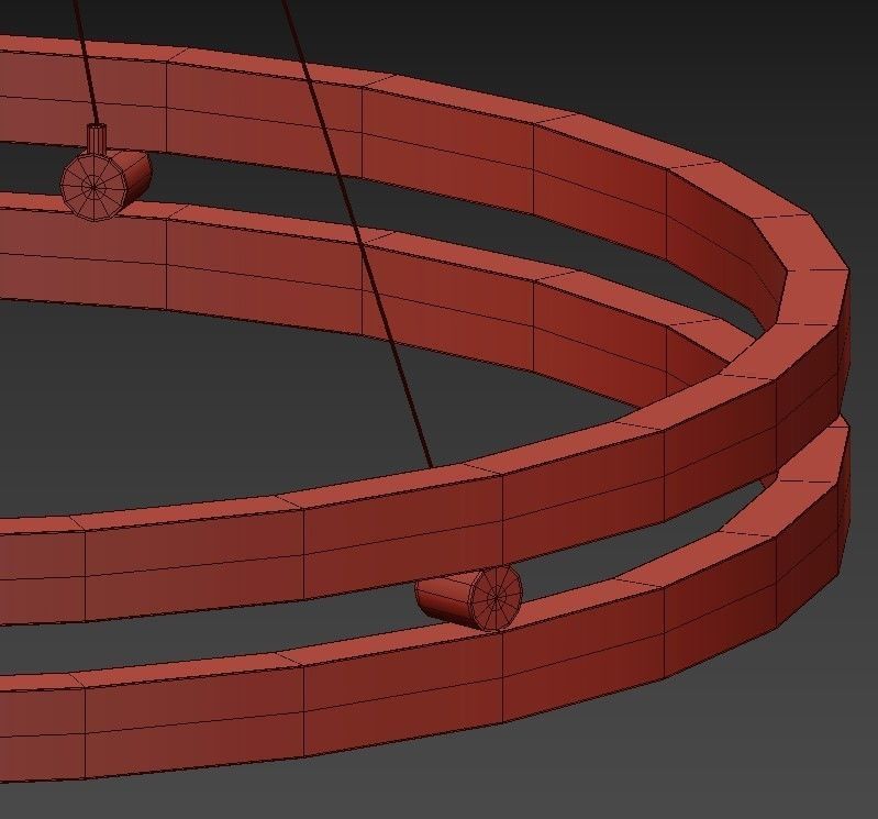 Wheel LED 3D model_1