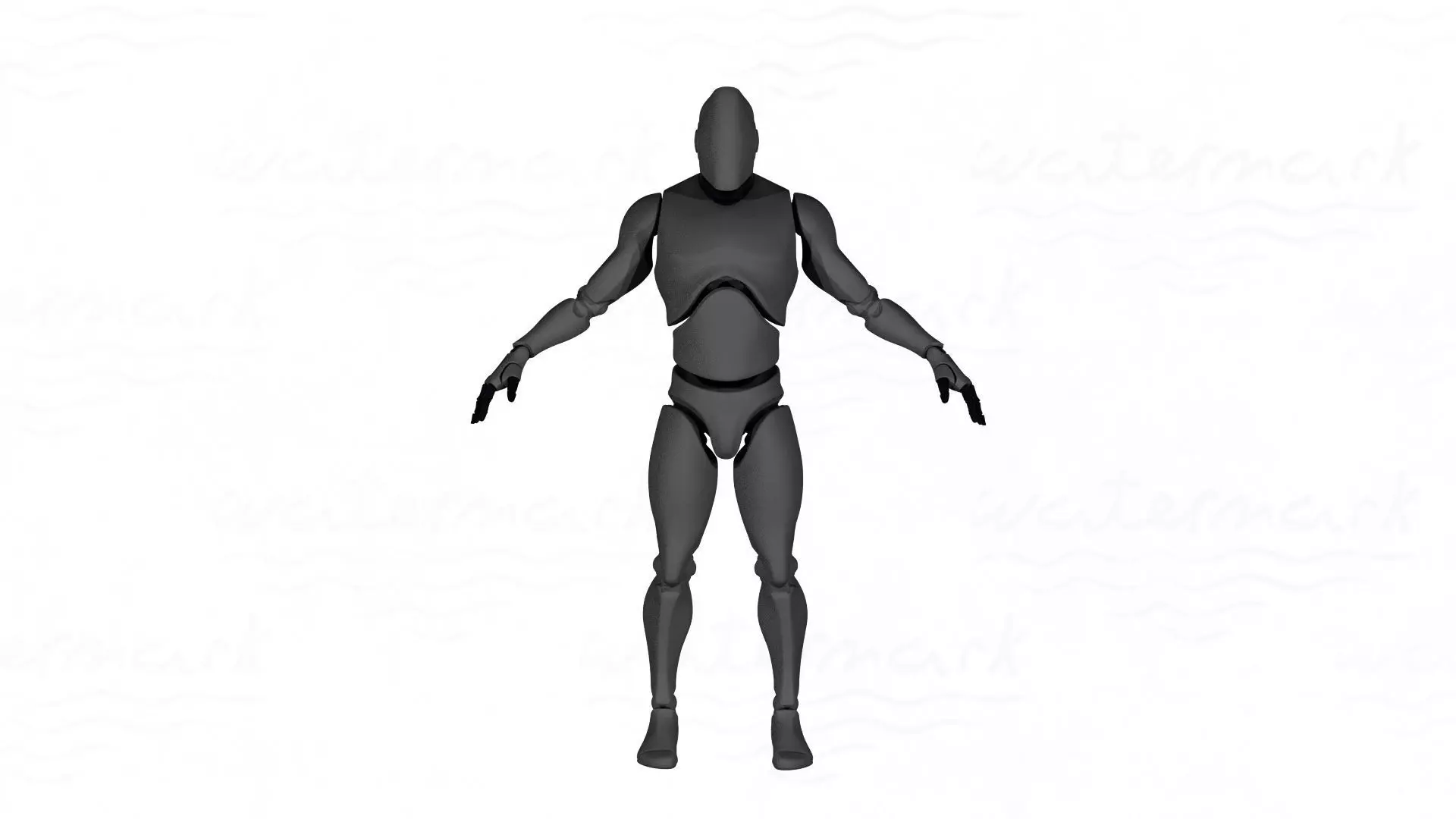 Humanoid Robot Gen6 3D model_0