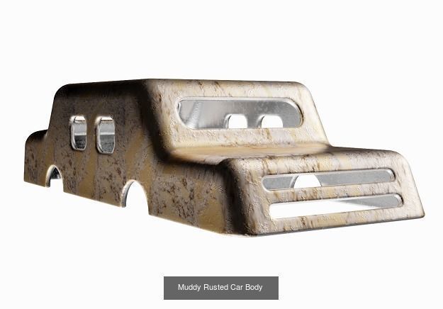 BLENDER RUSTY GAMES PACK 3D Model Collection_4