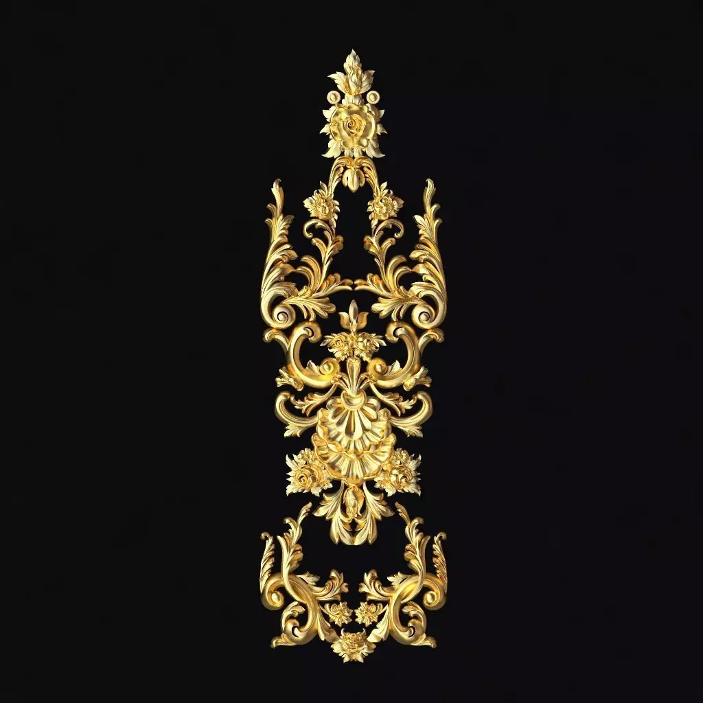 Decor for furniture 3D model_0