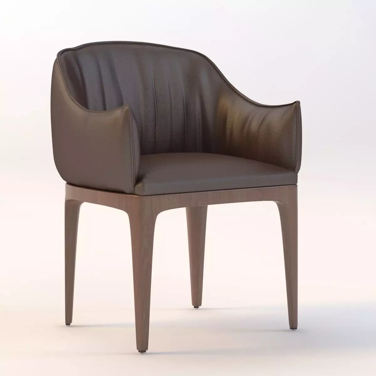 Blossom Armchair 3D model_0