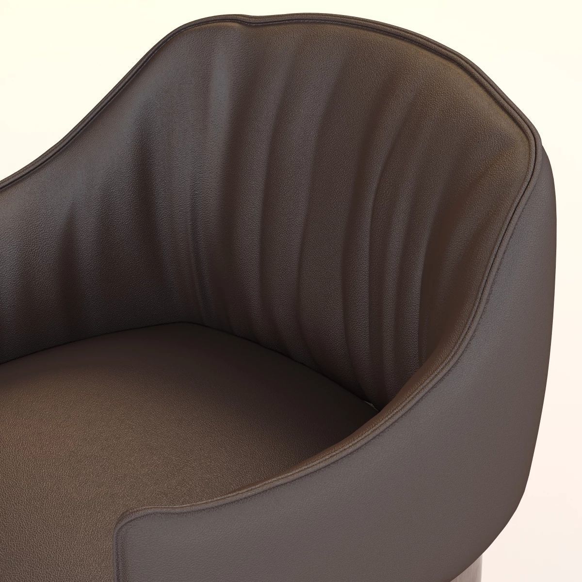 Blossom Armchair 3D model_6