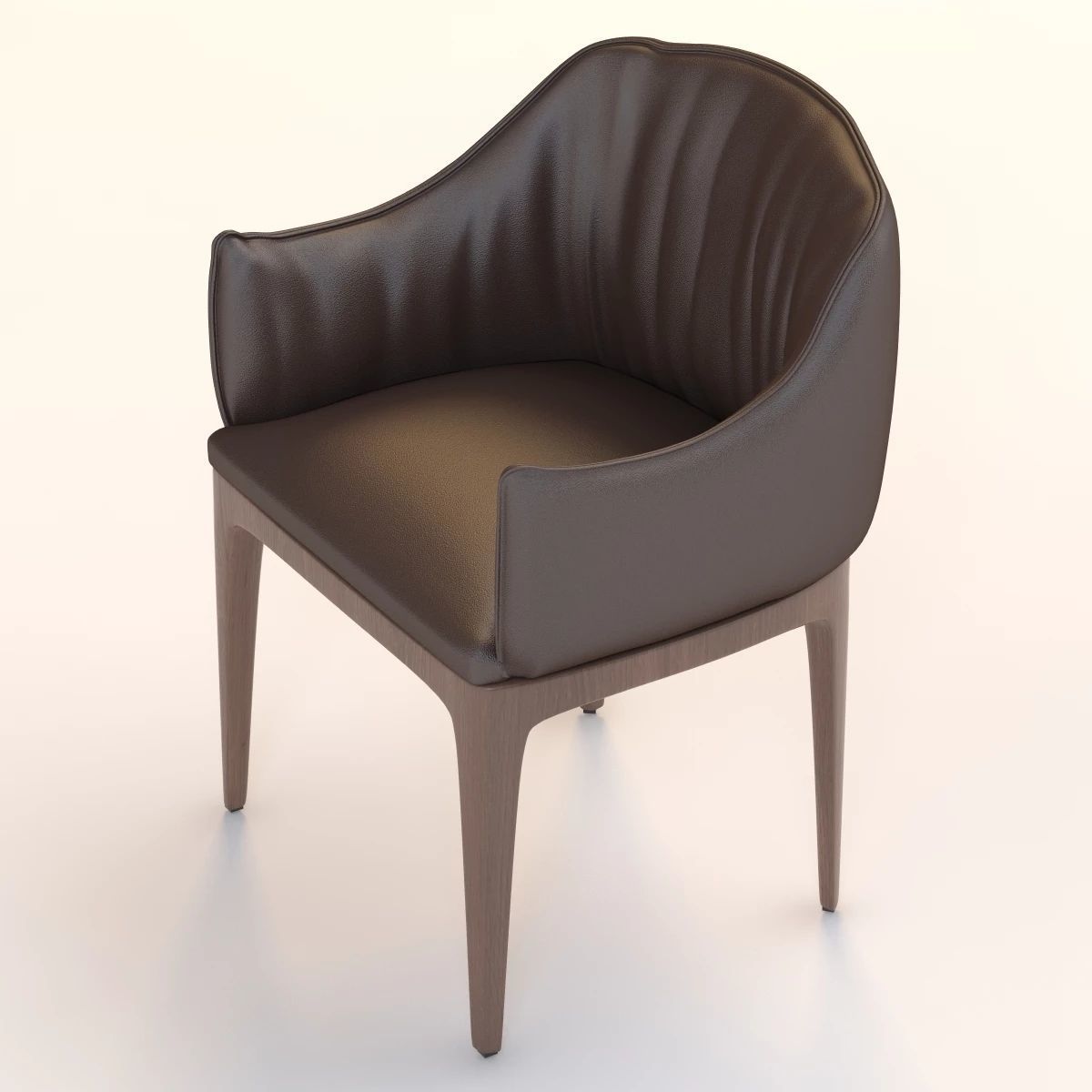 Blossom Armchair 3D model_7