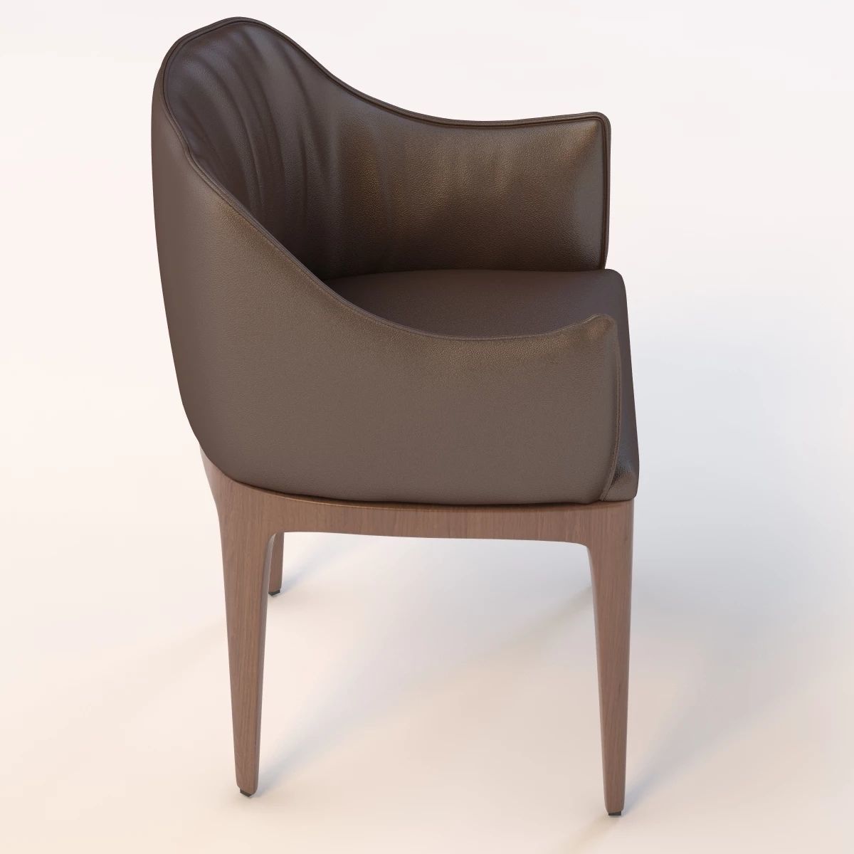 Blossom Armchair 3D model_2