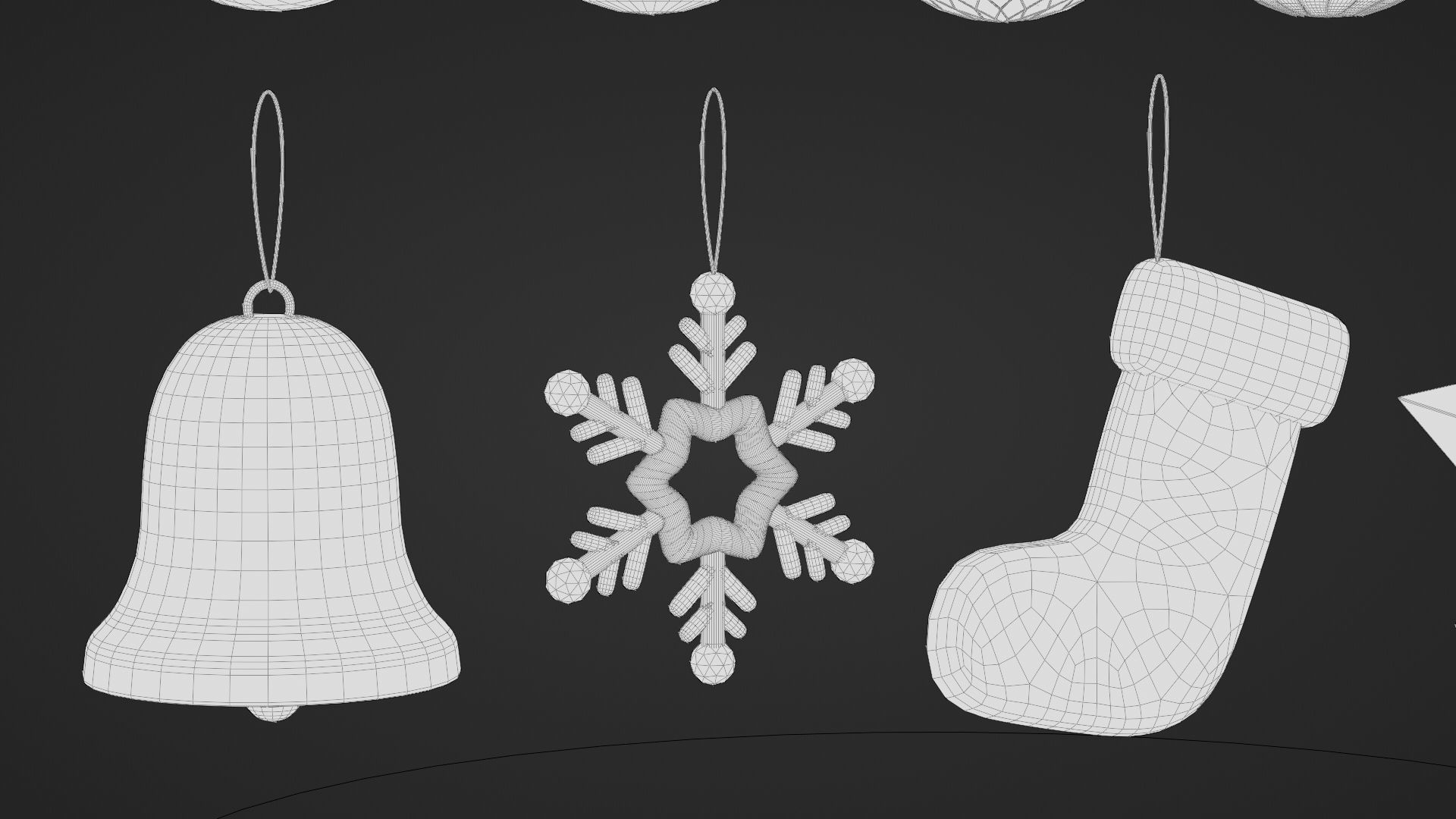 Christmas Ornaments 3D model_16