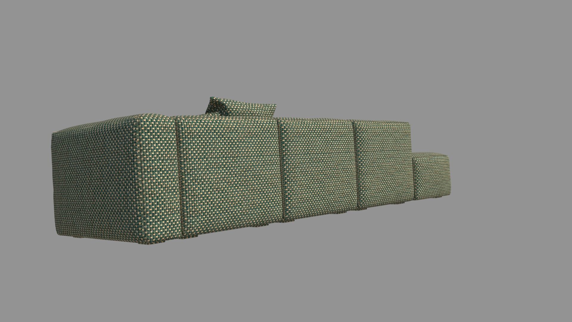 Sectional Sofa 3D model_5