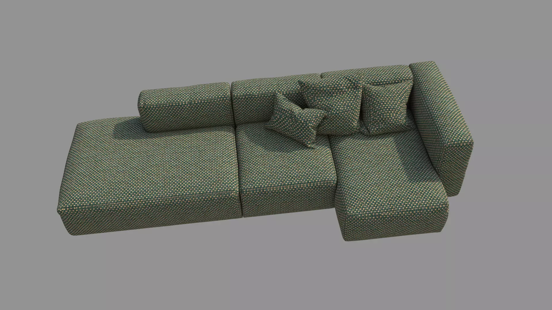 Sectional Sofa 3D model_0