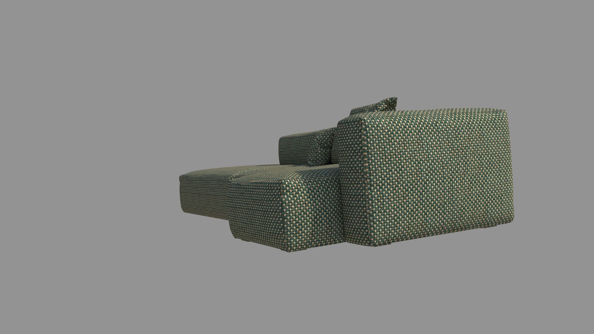 Sectional Sofa 3D model_4