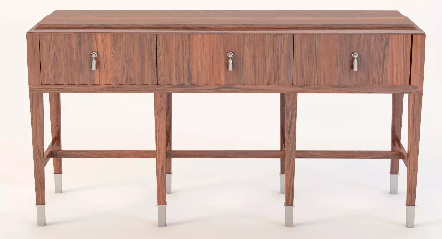 Bolier Atelier Console Fluted 113013 3D model_0